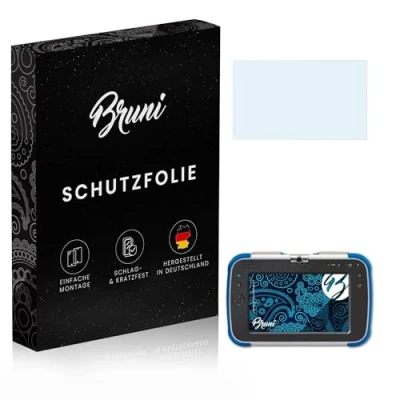 Abbildung von Bruni Schutzfolie kompatibel mit VTech Storio MAX XL 2.0 Folie, glasklare Displayschutzfolie (2X)