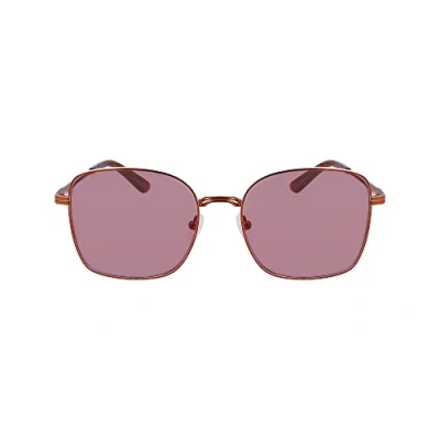 Abbildung von Calvin Klein Sonnenbrille, Damen, Größe: 56, White