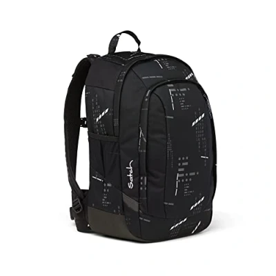 Abbildung von satch air Ninja Matrix Schulrucksack Schwarz