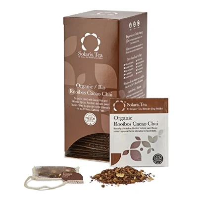 Abbildung von Solaris Tea Bio Rooibos Kakao Chai, 40 Seidenteebeutel, 1er Pack (1 x 0.06 kg)