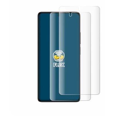 Abbildung von BROTECT 2 Stück Full Cover Schutzfolie für Xiaomi Redmi Note 13 5G Screen Displayschutz Folie [3D Curved, Anti Fingerprint, Kristall Klar]