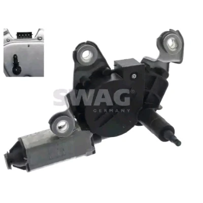 Abbildung von SWAG 30 94 8673 Scheibenwischermotor 12V hinten SKODA: Fabia 2 Schrägheck, Roomster, Yeti