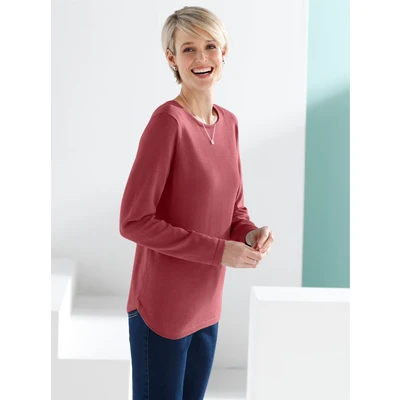 Abbildung von Sieh an! Strickpullover Baumwollpullover