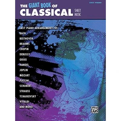 Abbildung von The Giant Book of Classical Sheet Music Piano Book: Klavier / (Easy) (The Music)