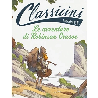 Abbildung von Le avventure di Robinson Crusoe da Daniel Defoe (Classicini)