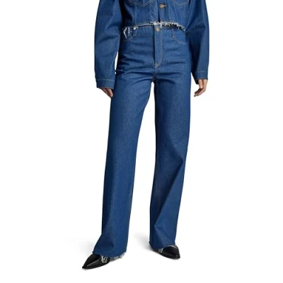 Abbildung von G Star Judee Loose CUT Jeans Relaxed Fit, Damen, Größe: 32x30, Raw denim