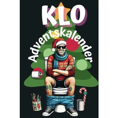 Abbildung von Klo Adventskalender: 24 Tage Adventskalender voller Humor, Rätsel, und weihnachtlichem Spaß für die stillsten Momente des Jahres auf dem Das ... Männer, Frauen Menschen mit Humor