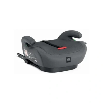 Abbildung von S175 180 Cam Isofix I Size Booster Seat Vista Autositz, grau, gepolsterter Sitz, Armlehnen, ausgestattet mit verstellbaren Anschlüssen, 3 Punkt Auto Sicherheitsgurt oder einfach nur dem