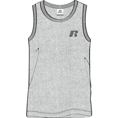 Abbildung von Russell Athletic A20021 VK 091 Singlet Vest Herren New Grey Marl Größe XL