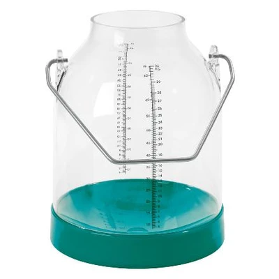 Abbildung von Melkeimer mit Skala grün, 30 l, MS Schippers