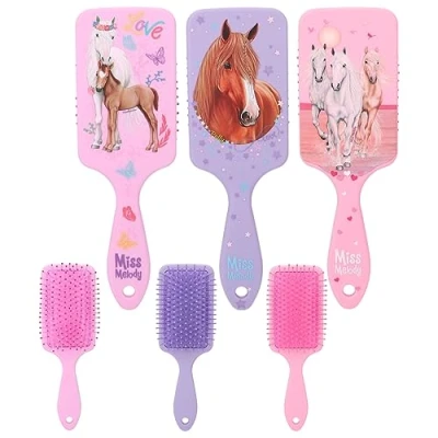 Abbildung von Depesche Haarbürste Kinderbürste Miss Melody Rubber Finish