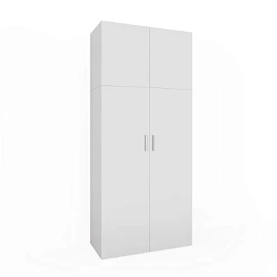Abbildung von Vicco Aktenschrank Frank, Weiß, 80 x 182.4 cm