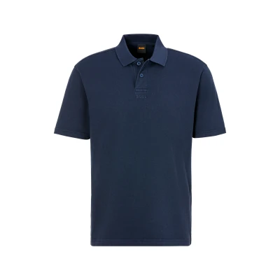 Abbildung von BOSS DYE Poloshirt, Herren, Größe: Large, Dark blue