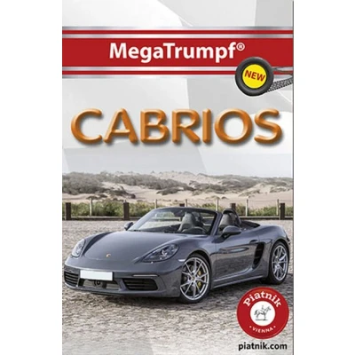 Abbildung von Piatnik Spiel Mega Trumpf Cabrios