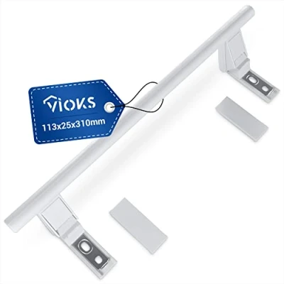 Abbildung von VIOKS Türgriff Ersatz für Liebherr 7430670, 1 tlg., Kühlschrank Gefrierschrank