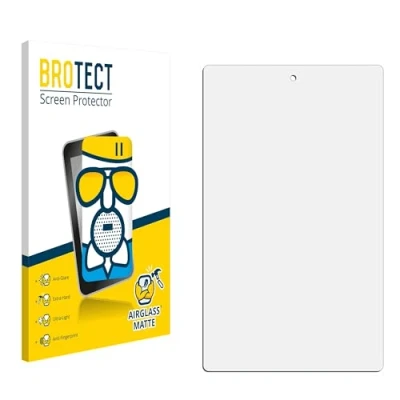 Abbildung von BROTECT Entspiegelungs Schutzglas für Amazon Fire 7 2019 Schutz Folie Panzerfolie Glas Matt [Extrem Kratzfest 9H, Anti Reflex, Fingerprint]