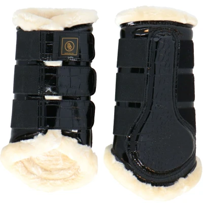 Abbildung von BR Beinschutz Majestic Lacquer XL Schwarz