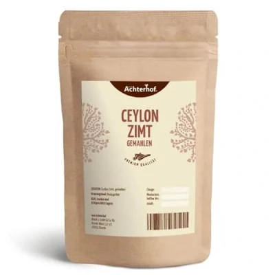 Abbildung von Ceylon Zimt gemahlen (1kg) mit wenig Cumarin in premium Qualität 100% ECHTES Pulver