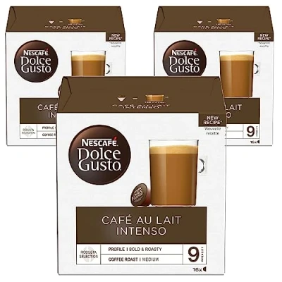 Abbildung von Shop4Less Dolce Gusto Cafe Au Lait Intenso 48 Kapseln