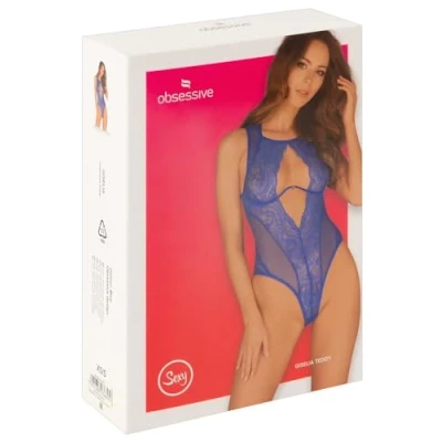 Abbildung von Giselia Spitzen Bodysuit Blau