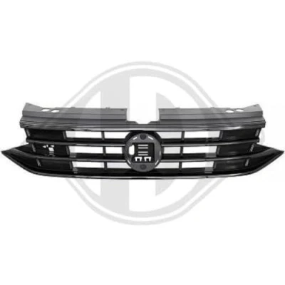 Abbildung von DIEDERICHS 2257241 Kühlergrill glänzend schwarz VOLKSWAGEN: Tiguan II