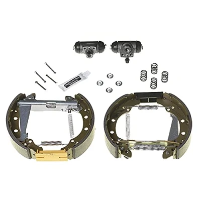 Abbildung von BREMBO K 85 039 Bremsensatz, Trommelbremse SKODA: FELICIA 2, 1 Pickup, 2 Kombi, VOLKSWAGEN: Caddy Pickup