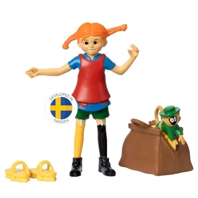 Abbildung von Pippi Langstrumpf Figurenset