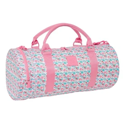 Abbildung von Safta Moos Flores Sporttasche für Kinder, Rucksack, ideal Kinder verschiedener Altersgruppen, bequem und vielseitig, Qualität Widerstandsfähigkeit, 54 x 24 cm, Mehrfarbig, bunt,