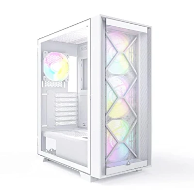 Abbildung von MONTECH AIR 1000 Premium, Midi Tower, Tempered Glass weiß
