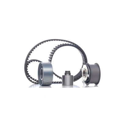 Abbildung von FEBI BILSTEIN 30580 Zahnriemensatz 141 mit Anbaumaterial abgerundetem Zahnprofil VOLKSWAGEN: Touran I, Passat B6 Variant, Golf 5 Schrägheck