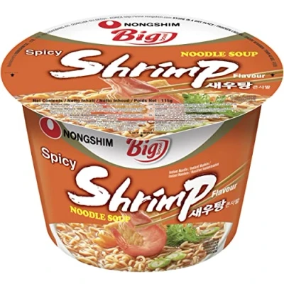 Abbildung von NONGSHIM Instant Nudeln Big Bowl Garnelen Multipack (16 X 115 GR)