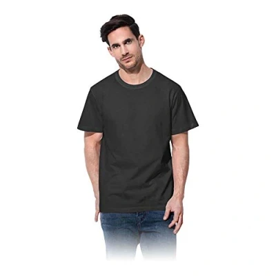 Abbildung von Stedman Comfort Men T shirt Schwarz Baumwolle Small Herren