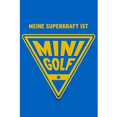 Abbildung von Meine Superkraft ist Minigolf: Buch als Geschenk für Minigolfer, Geschenkidee (Notizbuch)
