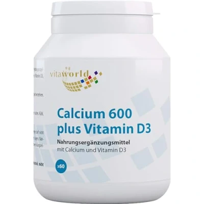 Abbildung von Calcium 600 plus D3 Tabletten 60 St