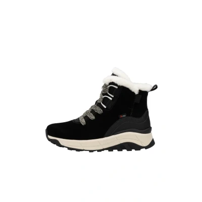 Abbildung von Rieker Evolution Snowboot/Winterstiefel, Damen, Größe: 37, Graphitschwarz Schuhe