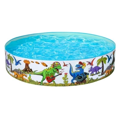 Abbildung von Bestway Fill &#039;n Fun Planschbecken Dinosaurier, Ø 183 x 38 cm