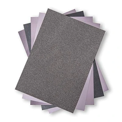 Abbildung von Sizzix Surfacez Opulent Cardstock A4 anthrazit 50 Blatt