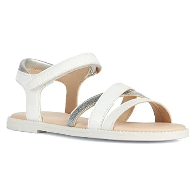 Abbildung von Geox J Karly Girl Sandal,WHITE,35 EU