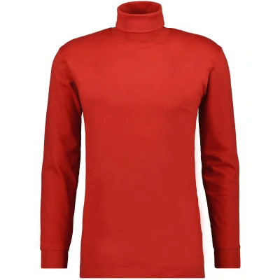 Abbildung von RAGMAN Herren Basic Rollkragenshirt Langarm 3XL, Weinrot 615