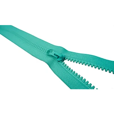 Abbildung von Reißverschluss Kunststoff 60 cm 17# Türkis
