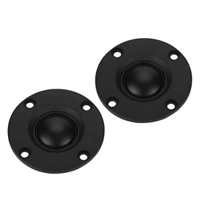 Abbildung von 2Pcs 30W 6Ω Silkon Film Dome Hochtöner Hochtonlautsprecher HiFi Lautsprecher Stereo (schwarz)
