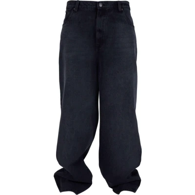 Abbildung von Urban Classics Heavy Ounce Jeans Relaxed Fit, Herren, Größe: 31, Black washed