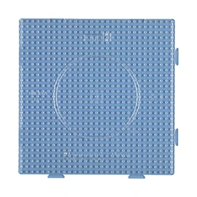 Abbildung von Hama 234tr Kreativset Midi Platte quadratisch assemblable transparent, 1 Stk