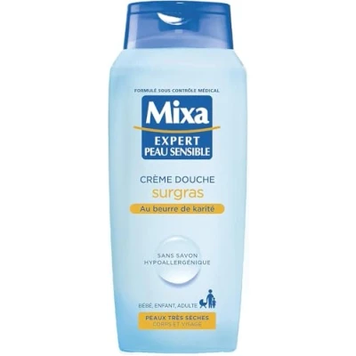 Abbildung von Mixa Expert Duschcreme für empfindliche Haut, rückfettend, Sheabutter, 1 Stück