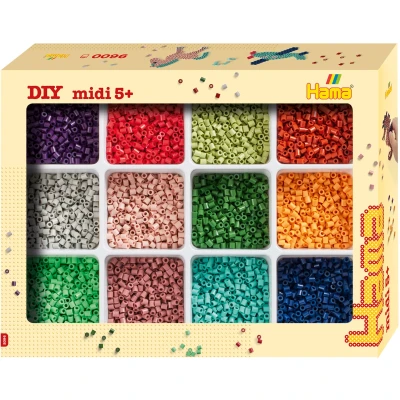 Abbildung von Hama midi beads and storage, new 2025