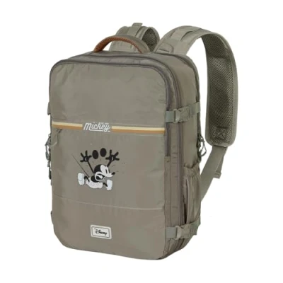 Abbildung von Disney Micky Maus Face Großer Mercury Handgepäck Rucksack 47x23x33cm, Mehrfarbig, Kapazität 35 L