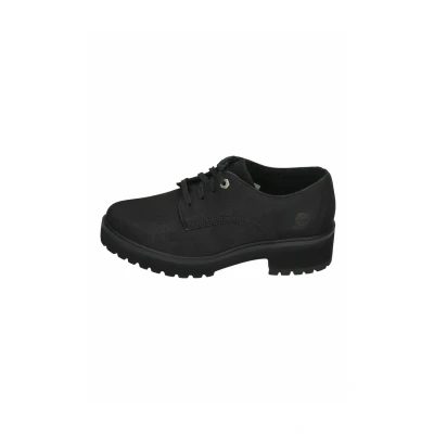 Abbildung von Timberland Carnaby COOL Sportlicher Schnürer, Damen, Größe: 40, Jet black Leder