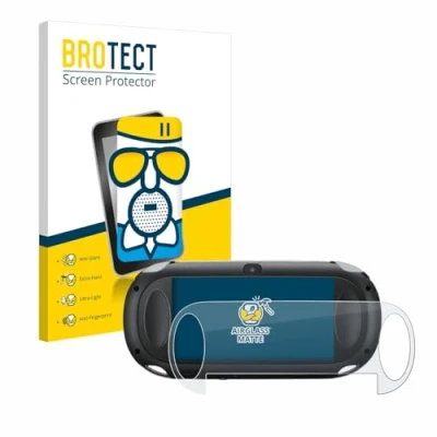 Abbildung von BROTECT Entspiegelungs Schutzglas für Sony Playstation PCH 1000 Serie PS Vita Touchpad (Rückseite) Schutz Folie Panzerfolie Glas Matt [Kratzfest 9H]