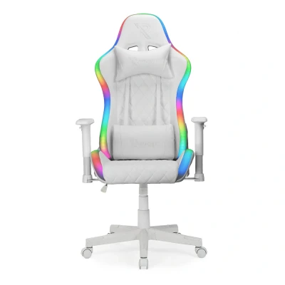 Abbildung von Ranqer HALO RGB / LED Gaming Stuhl weiß RQ WHT 1
