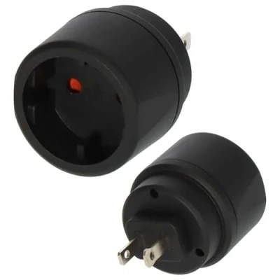 Abbildung von Brennenstuhl 1508450, Typ C (Euro Stecker), A, 250 V, 16 Schwarz, Sichtverpackung